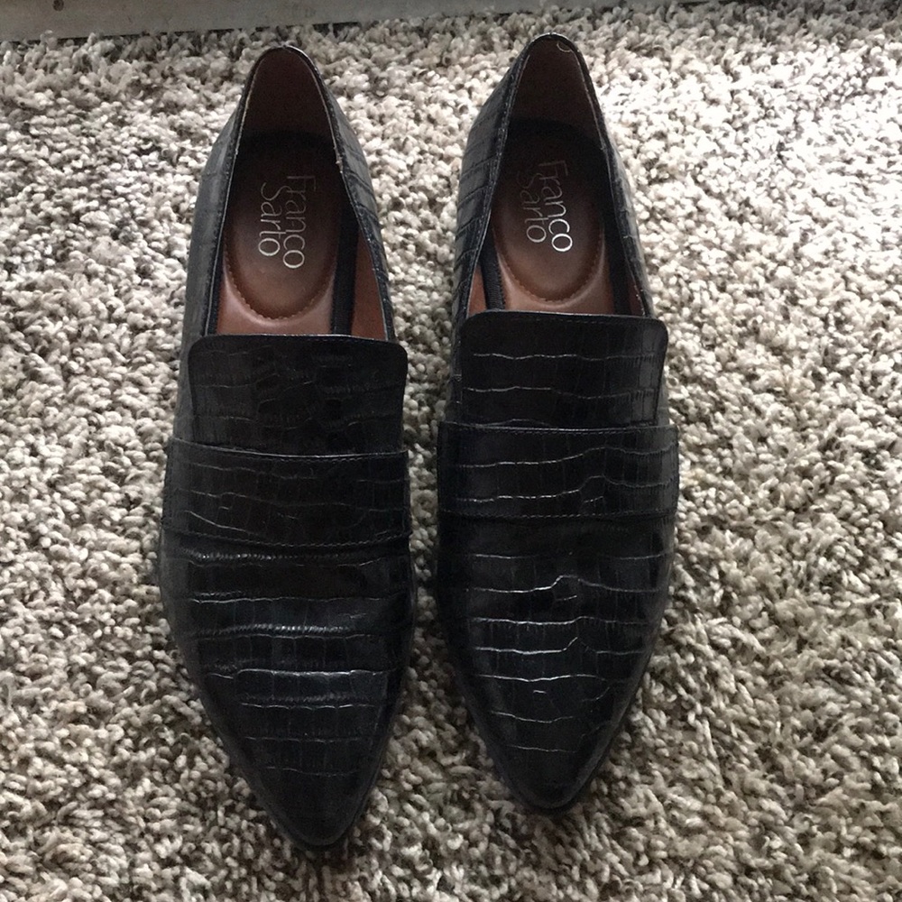 Franco Sarto Loafer, Black, Size 8.5